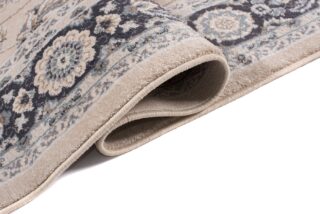 Vloerkleed Colorado Traditioneel Beige Zwart Gebloemd