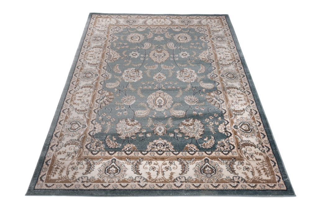 Vloerkleed Colorado Klassiek Blauw Beige Ornamenten