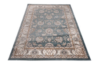 Vloerkleed Colorado Klassiek Blauw Beige Ornamenten