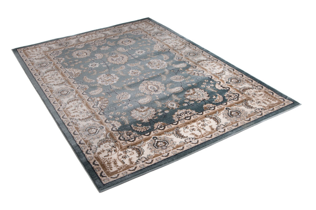 Vloerkleed Colorado Klassiek Blauw Beige Ornamenten