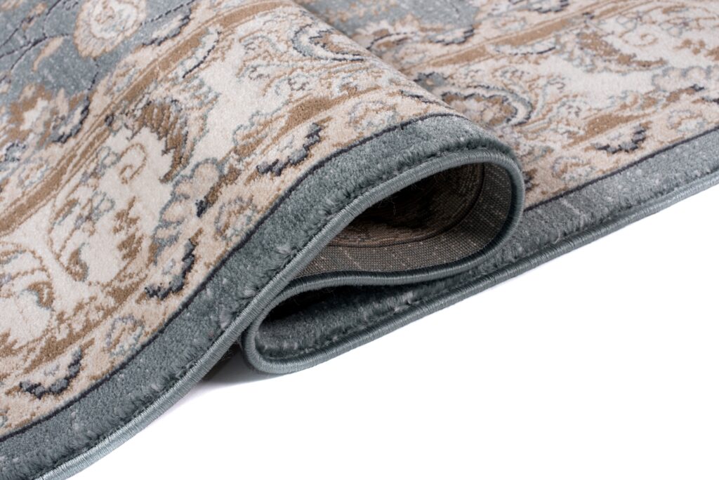 Vloerkleed Colorado Klassiek Blauw Beige Ornamenten