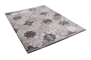 Vloerkleed Colorado Grijs Beige Mozaïek Vintage