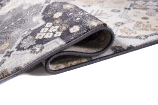 Vloerkleed Colorado Grijs Beige Mozaïek Vintage