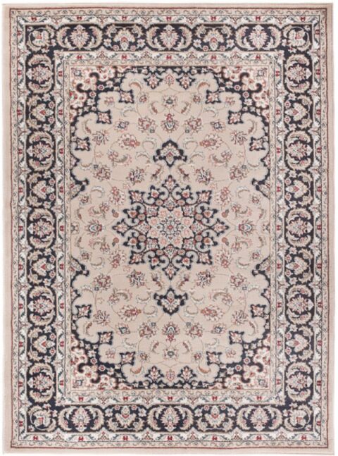 Vloerkleed Colorado Beige Zwart Rood Traditioneel
