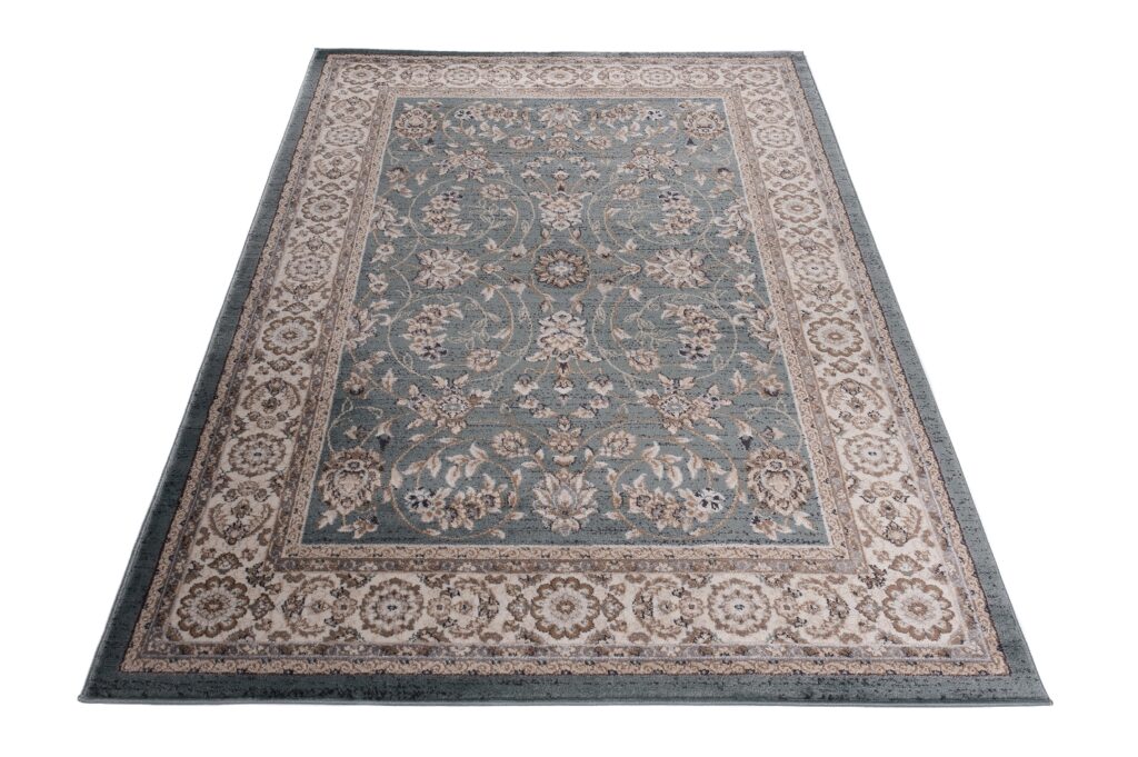 Vloerkleed Colorado Traditioneel Blauw Beige Gebloemd