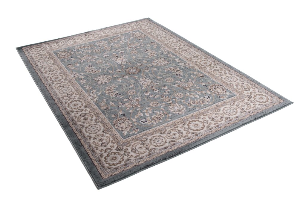 Vloerkleed Colorado Traditioneel Blauw Beige Gebloemd