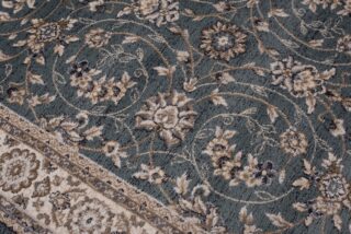 Vloerkleed Colorado Traditioneel Blauw Beige Gebloemd