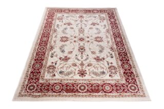 Vloerkleed Colorado Traditioneel Creme Rood Gebloemd