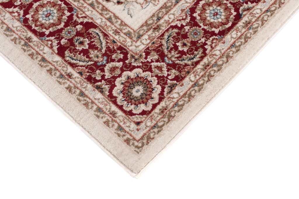 Vloerkleed Colorado Traditioneel Creme Rood Gebloemd