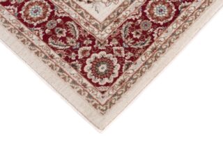 Vloerkleed Colorado Traditioneel Creme Rood Gebloemd