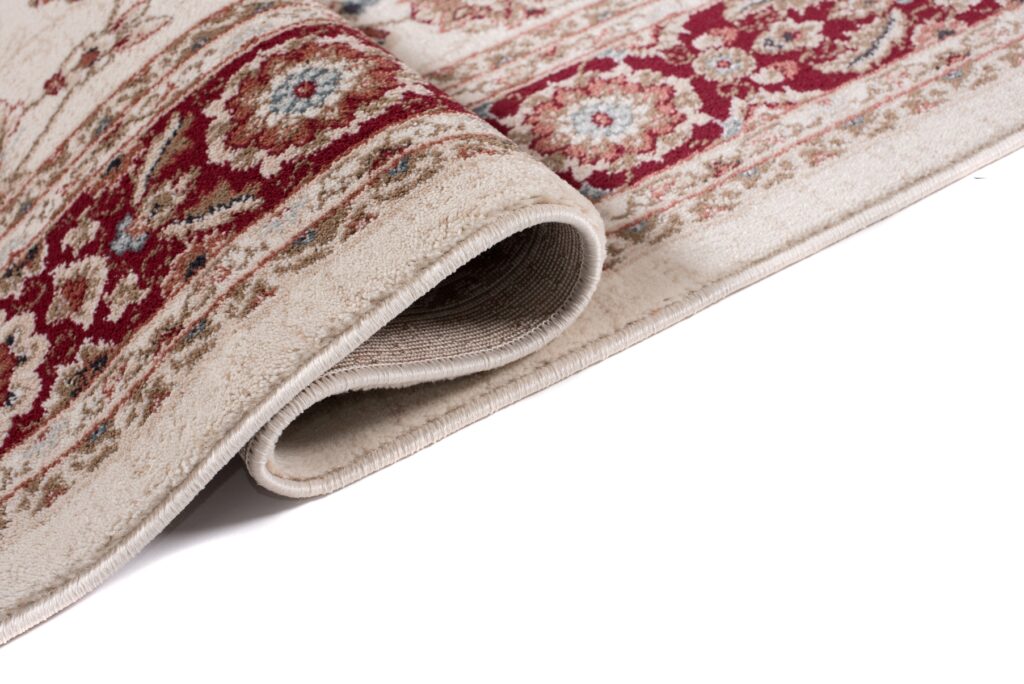 Vloerkleed Colorado Traditioneel Creme Rood Gebloemd
