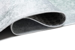 Vloerkleed Emma Kinderkamer Turkoois Uil Antislip