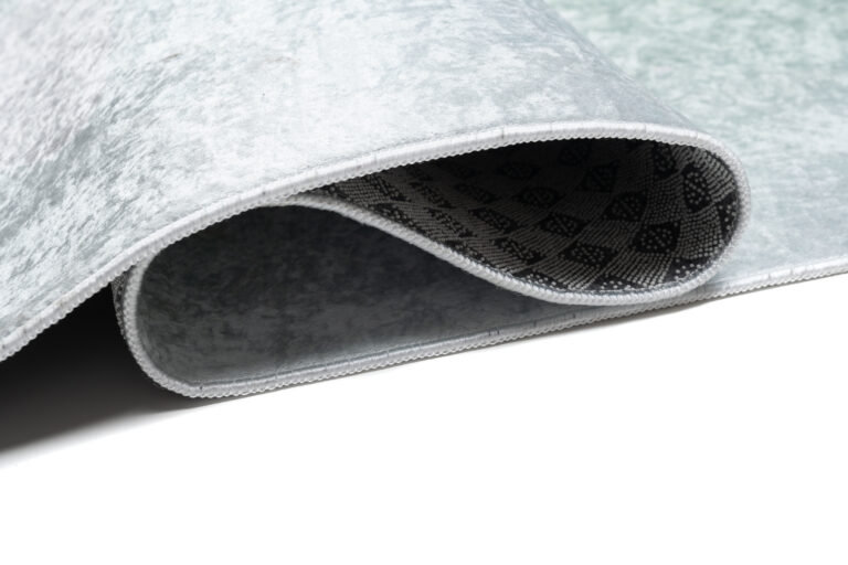 Vloerkleed Emma Kinderkamer Turkoois Uil Antislip