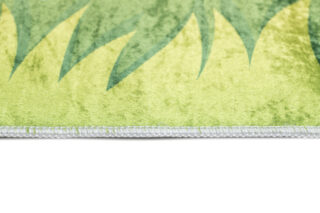 Vloerkleed Emma Kinderkamer Groen Race Antislip