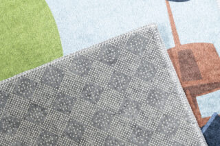 Vloerkleed Emma Antislip Wasbaar Panda Piraat