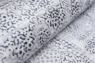 Vloerkleed Victoria Grijs Gewreven Ornamenten Antislip