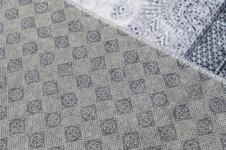 Vloerkleed Victoria Grijs Gewreven Ornamenten Antislip