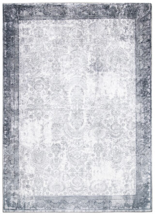 Vloerkleed Victoria Grijs Gewreven Ornamenten Antislip