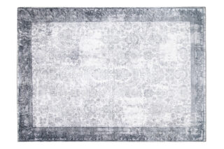 Vloerkleed Victoria Grijs Gewreven Ornamenten Antislip