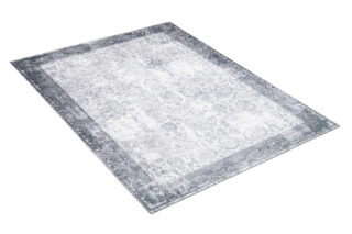 Vloerkleed Victoria Grijs Gewreven Ornamenten Antislip