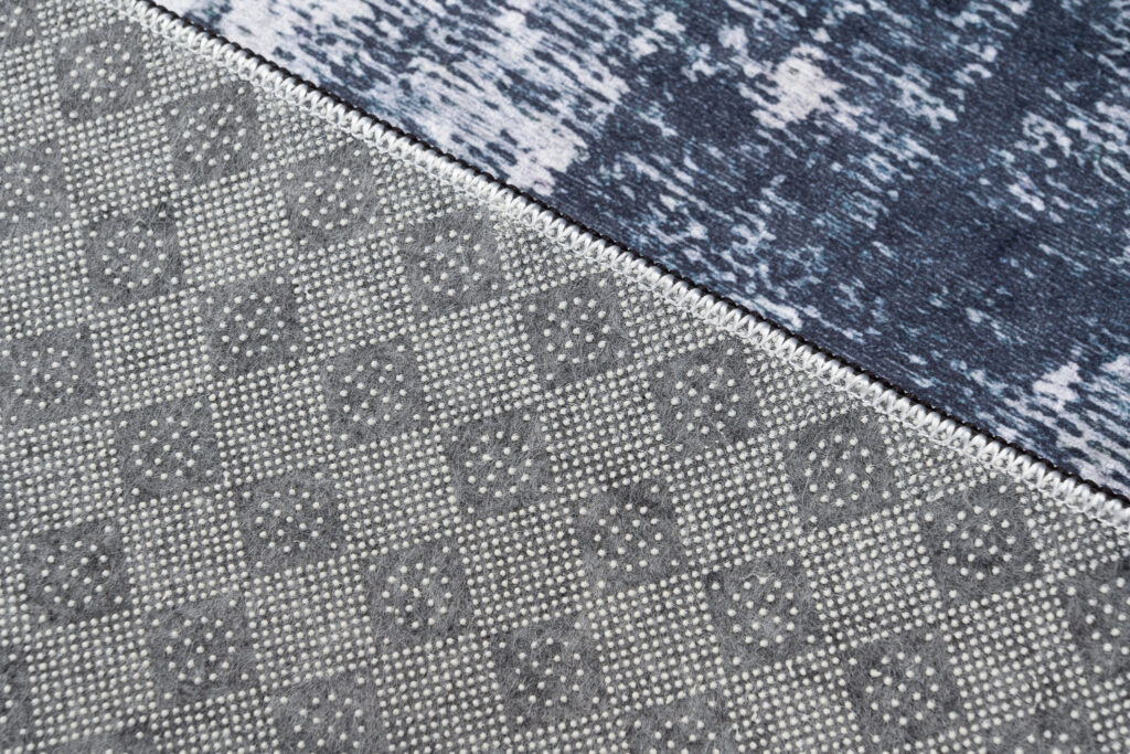 Vloerkleed Toscana Gewreven Grijs Blauw Antislip
