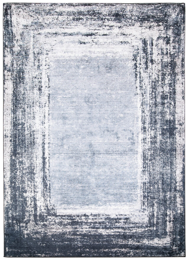 Vloerkleed Toscana Gewreven Grijs Blauw Antislip