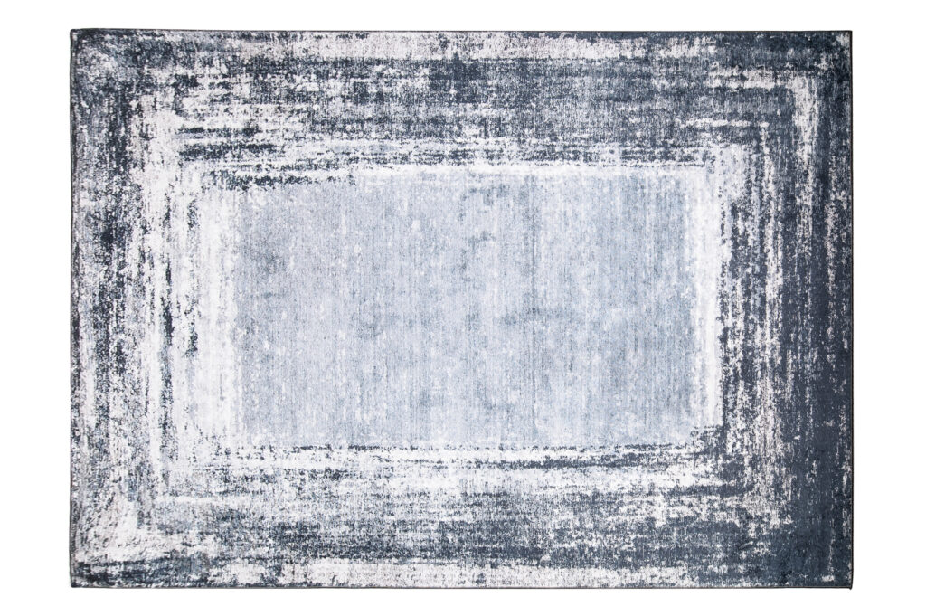Vloerkleed Toscana Gewreven Grijs Blauw Antislip