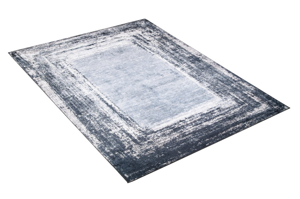 Vloerkleed Toscana Gewreven Grijs Blauw Antislip