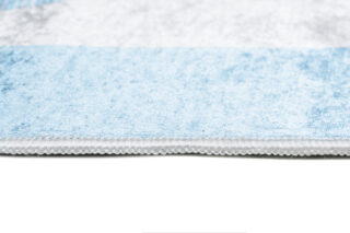 Vloerkleed Emma Antislip Wasbaar Blauw Sterren