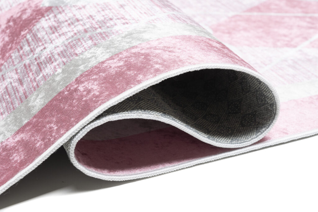 Vloerkleed Emma Antislip Wasbaar Roze Harten