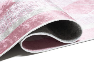 Vloerkleed Emma Antislip Wasbaar Roze Harten