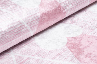 Vloerkleed Emma Antislip Wasbaar Roze Harten