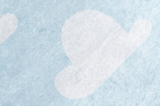 Vloerkleed Emma Kinderkamer Licht Blauw Wolken Antislip