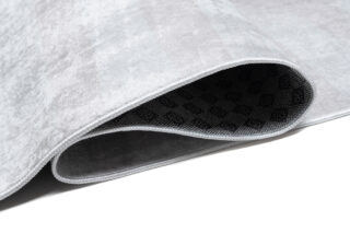 Vloerkleed Emma Kinderkamer Grijs Beer Poes Antislip