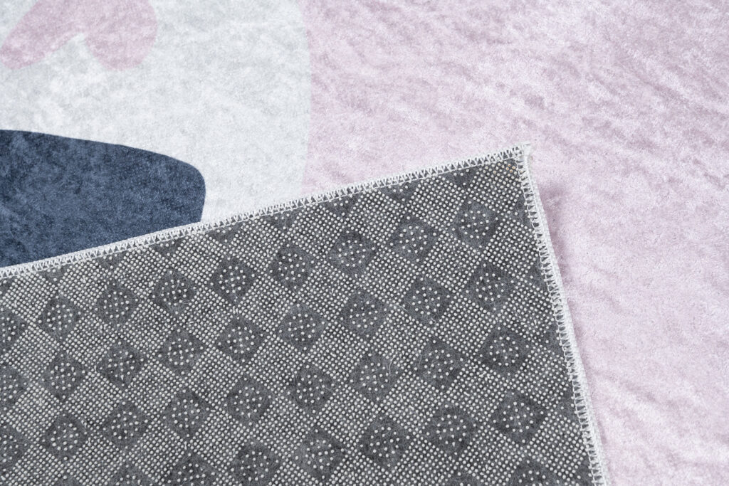 Vloerkleed Emma Kinderkamer Roze Panda Antislip