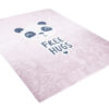 Vloerkleed Emma Kinderkamer Roze Panda Antislip