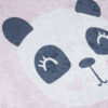 Vloerkleed Emma Kinderkamer Roze Panda Antislip