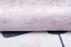 Vloerkleed Emma Kinderkamer Roze Panda Antislip