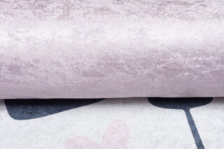 Vloerkleed Emma Kinderkamer Roze Panda Antislip