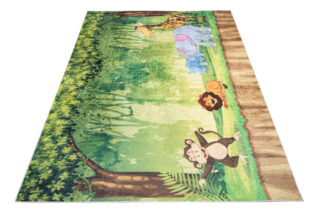 Vloerkleed Emma Antislip Wasbaar Safari Jungle