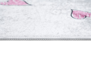 Vloerkleed Emma Kinderkamer Roze Ballerina Poes Antislip