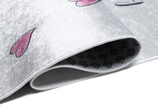 Vloerkleed Emma Kinderkamer Roze Ballerina Poes Antislip