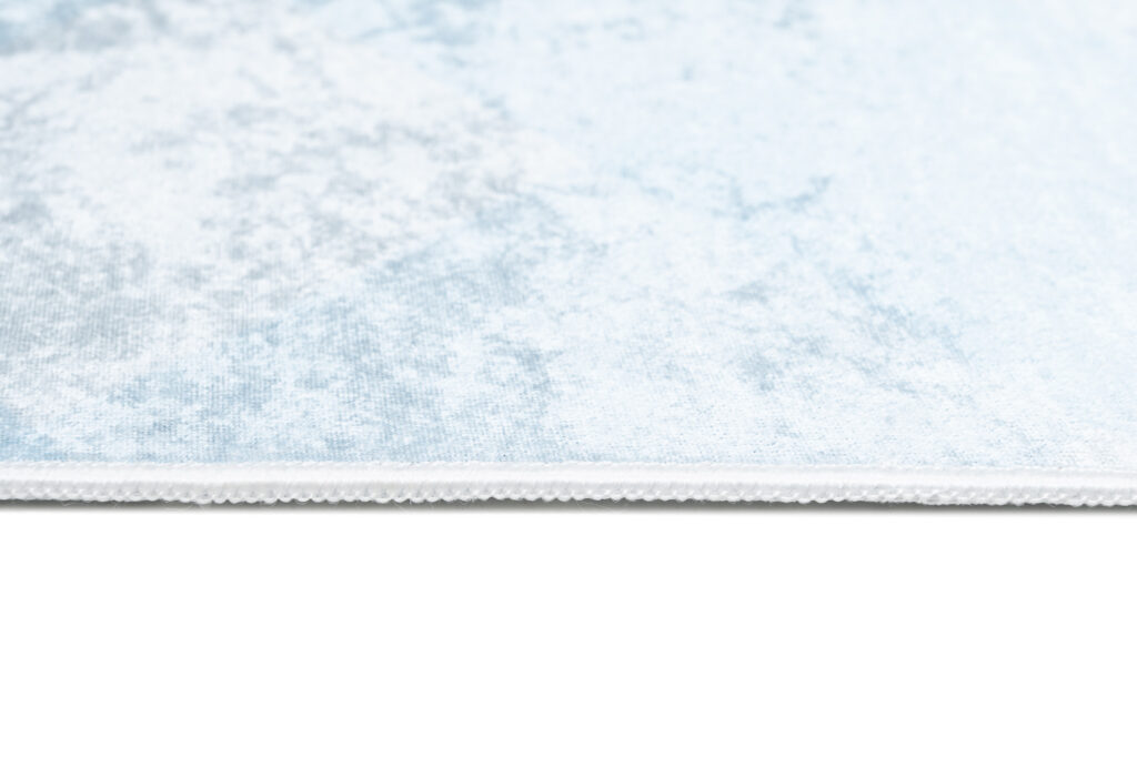 Vloerkleed Emma Antislip Wasbaar Blauw Panda