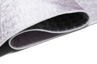 Vloerkleed Emma Kinderkamer Licht Paars Panda Antislip
