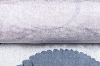 Vloerkleed Emma Kinderkamer Licht Paars Panda Antislip