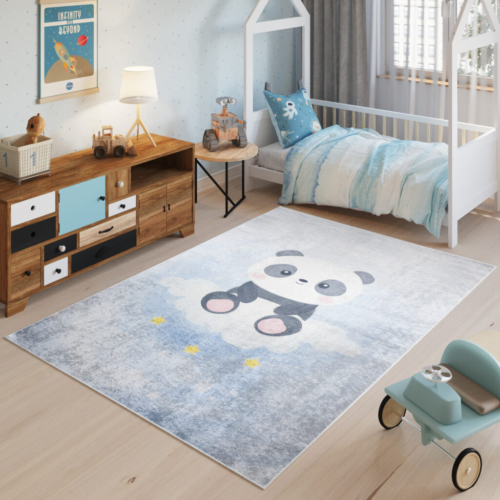 Kindervloerkleed - Joy Racetrack rood Kindervloerkleed - Joy Racetrack rood
