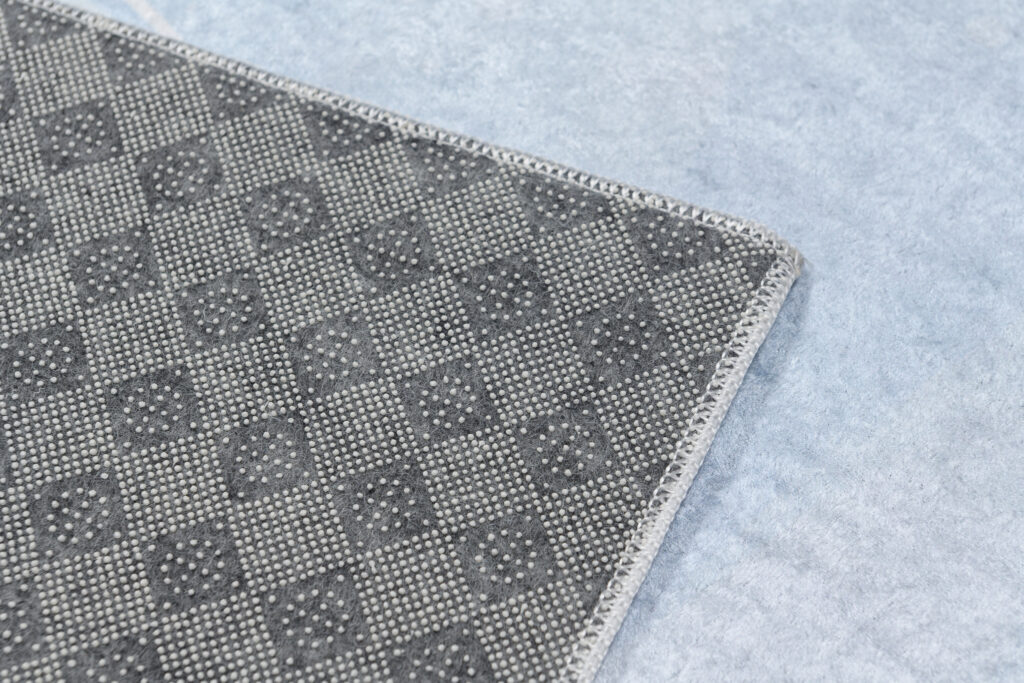 Vloerkleed Emma Grijs Blauw Panda Antislip