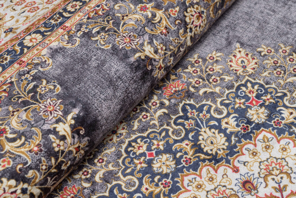 Vloerkleed Victoria Kwastjes Traditioneel Grijs Beige