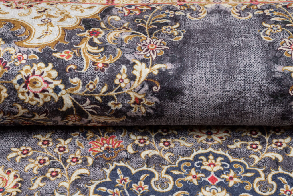 Vloerkleed Victoria Kwastjes Traditioneel Grijs Beige