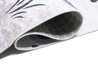Vloerkleed Emma Antislip Wasbaar Roze Grijs Panda's